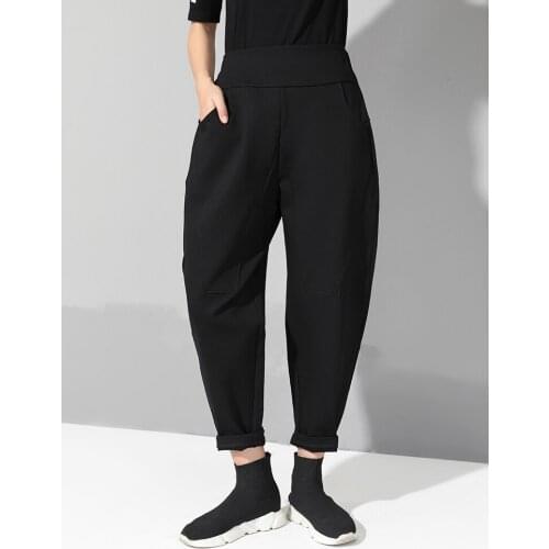 Autumn winter casual pants women thick harem pants women loose pants women pants for women streetwear women cargo pants women