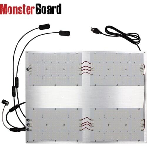 Monster board UV IR Switches LED Grow Light LM301h cree 660NM grow V4 waterproof wires