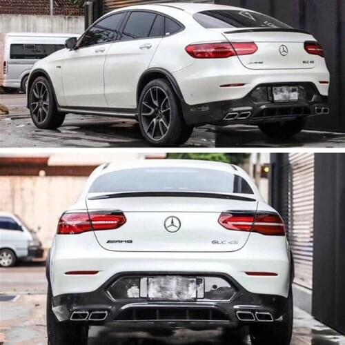 Suitable For Glc Carbon Fiber Lip Glc260 Glc43 Coupe Upgrade Glc63amg Rear Spoiler