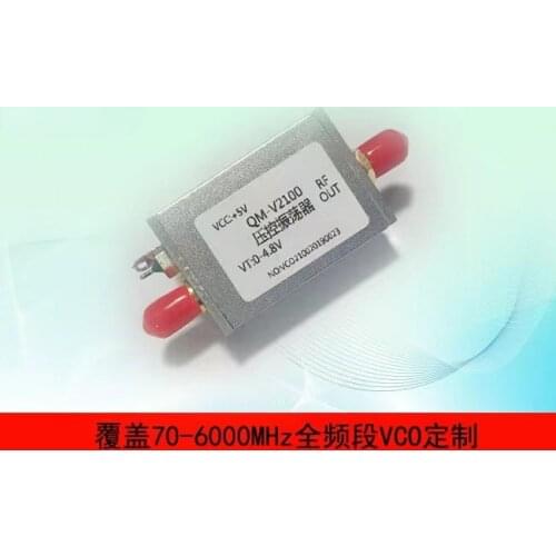 S-Band VCO Microwave Oscillator 2000-2200MHz Dot Frequency Output Sweep Frequency Signal Source DIY SMA