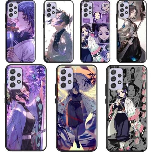 Shinobu Kocho Kimetsu no Yaiba Phone Case For Samsung Galaxy A52 A32 A42 A72 A12 A21S A20e A40 A50 A70 A31 A51 A71 A02S