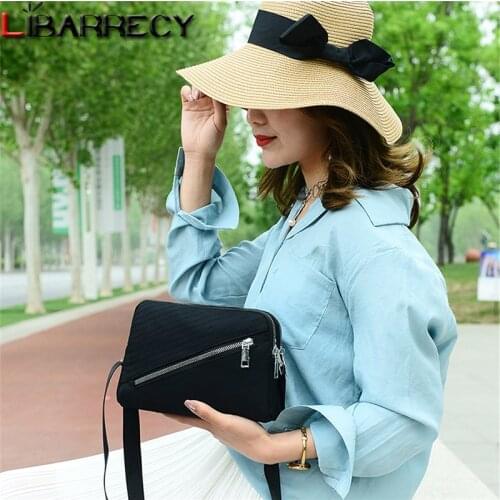 Casual High Quality Nylon Cloth Crossbody Bags for Women 2021 New Fashion Small Messenger Bag Mini Shoulder Bags for Ladies