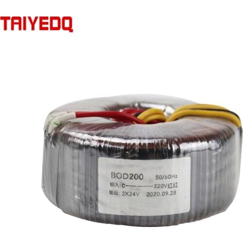 220V To 12V24V36V48V110V Toroidal Power Transformer Isolated Power Supply All Copper Coil 50/100/200W Single/Dual Group