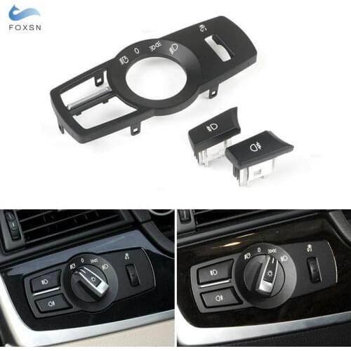 Interior Car Styling Chrome Heading Switch Button Cover Trim For BMW X3 X4 F25 5 / 7 Series F10 F18 525 528 2011 2012 2013 2014