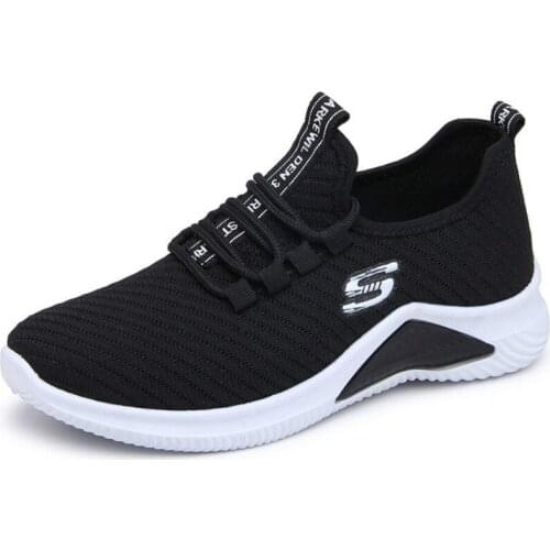 Platform sneakers for Women, Female tennis shoes, color black Casual womens single shoes