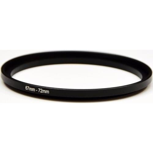 67mm-72mm 67-72 mm 67 to 72 mm 67mm to 72mm Step UP Ring Filter Adapter black