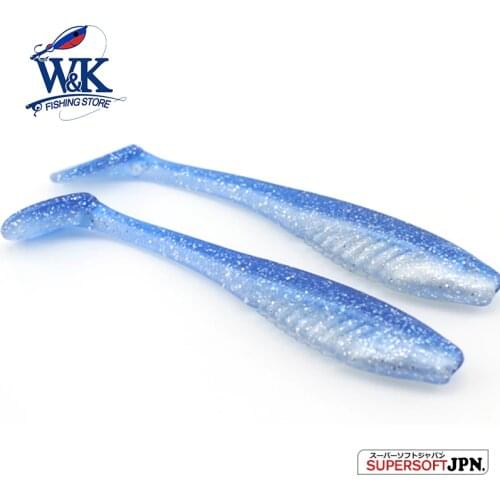 8 Colors Premium Fishing Lure Seaside Fishing Accessories with UV Glow Soft Lure 13cm*17g Soft Bait Swing Shad Lure