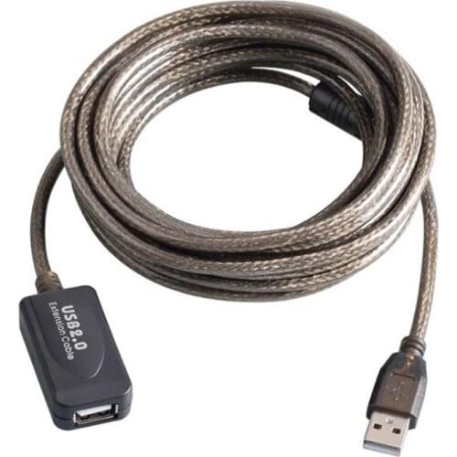 Active 10m USB 2.0 extension cable with amplifier USB 2.0 A male to A female cord 10m
