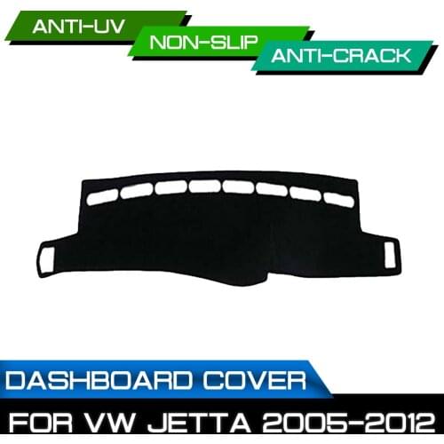 Car Dashboard Mat for Volkswagen Jetta 2005 2006 2007 2008 2009-2012 Anti-dirty Non-slip Dash Cover Mat UV Protection Shade