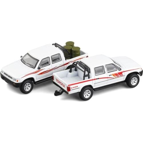 1:64 alloy Hilux pickup truck model,high simulation truck toy,shock-absorbing taxi car,free shipping