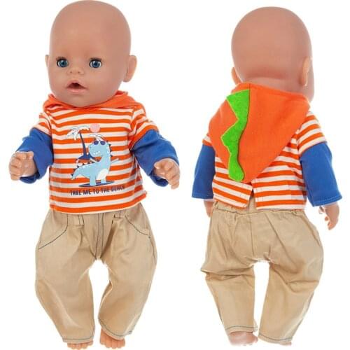 Fashion Original Short Jump Suit For 17 Inch Baby Doll 43cm Clothes