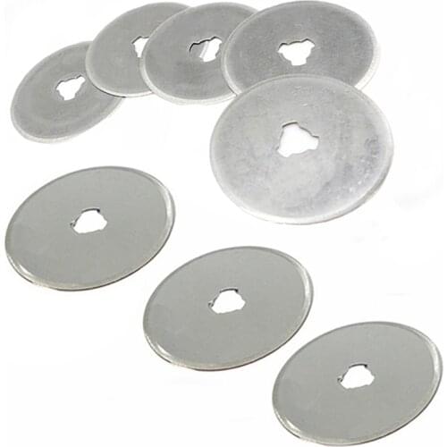 20 Pack 28mm Rotary Blades Cutters Fabric Paper Circular Cut Patchwork Leather Craft Rotary Cutter Refill Replacement Blades New