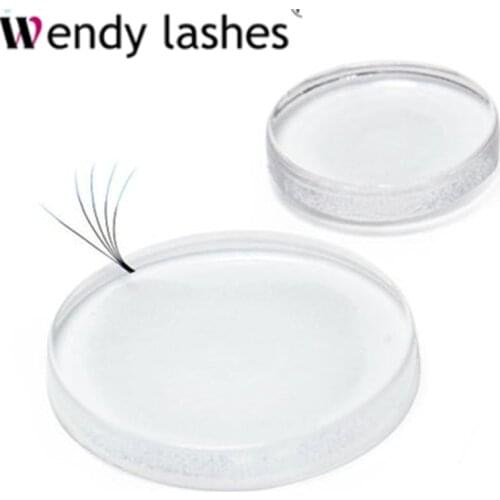 Silica Gel Easy Fan Pads Individual Eyelash Extension Premade Volume Lash Patches Lash Make Fans Tools Lash Extension Supplies