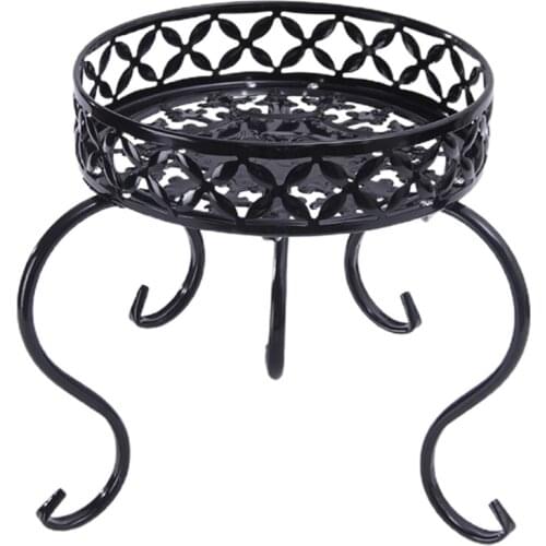 Plant Stand Gardening Supplies Pot Holder Bracket Quality Hot Shelf Iron Home Balcony Decoration Fashion 33cm New European Style