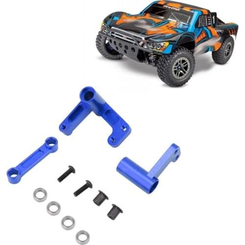 RC Aluminium Alloy Steering Kit for Traxxas Bandit / Rustler / Slash 2WD