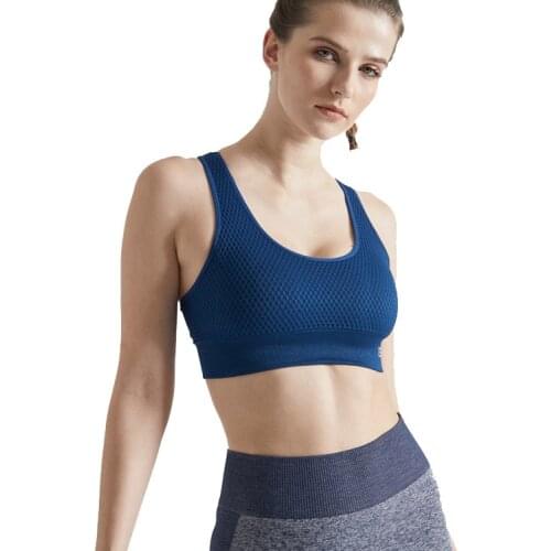 Sports Top Vest Beauty Fitness Back Sports Bra Top Shock-Proof Gathering High-Intensity Sport Bh Yoga Underwear Fitness Bra