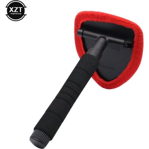 Car Windshield Clean Wiper Microfiber Cleaner Telescoping Glass Window Cleaning Brush Car Washer Accessories