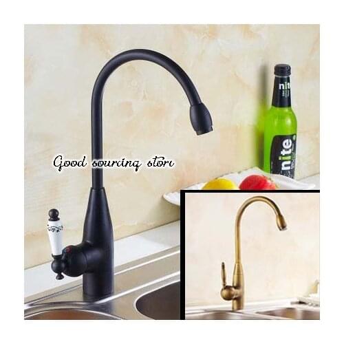 Zelsaide Black Kitchen Faucets