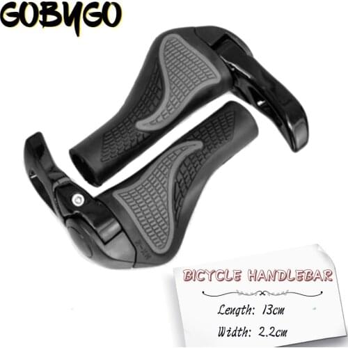 1 Pair Bicycle Handlebar Grip Bike Handle Bar Cycling Durable Anti-slip Rubber Mountain Bicycle Accessories Bike Parts