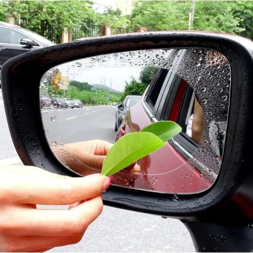 2Pcs Car rearview mirror waterproof and anti-fog film For UAZ 31512 3153 3159 3162 Simbir 469 Hunter Patriot AUTO Accessories