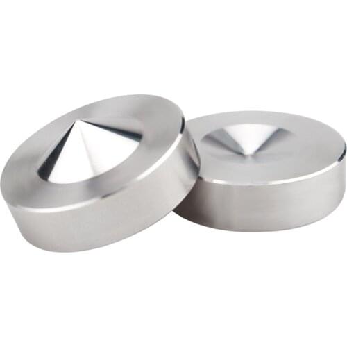 4PCS 0619R 23.5mm Stainless Steel HiFi audio Speaker Isolation Spike Stand Feet Pads Base