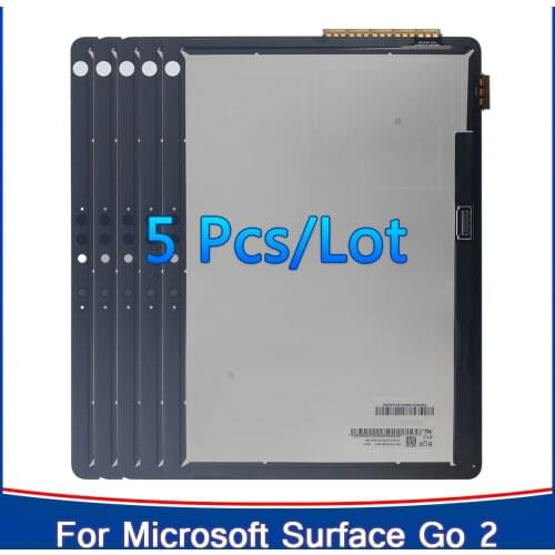 5 Pcs AAA+ LCD For Microsoft Surface Go 2 1901 1926 1927 LCD Touch Screen Digitizer Assembly for Surface Go 2 Go2 LCD Display