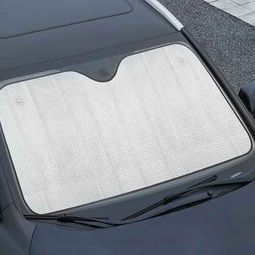 Car Single-sided Sunshade Car Front Window Sun Shade Aluminum Foil Insulation Sun Block Window Windshield Cover