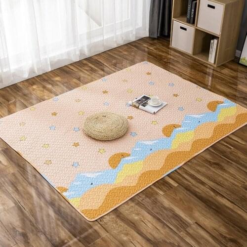Baby Play Mat Bottom Mat Newborn Crawling Mat Children Playing Game Kids Room Decoration Game Pad Cotton Baby Carpet Floor Mat