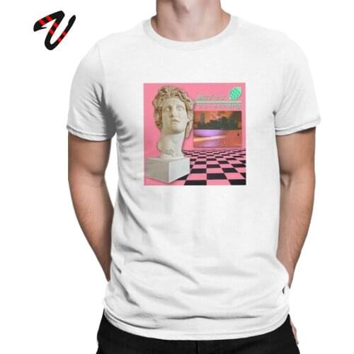 T-Shirts Macintosh Plus Floral Shoppe Leisure Cotton Vaporwave Tee Shirt Crew Neck Tops Printing T-Shirt
