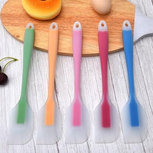 Baking Tool Cake Spatula Kitchen Silicone Cream Butter Cake Spatula Batter Scraper Brush Butter Mixer Cake Brushes Kitchenware