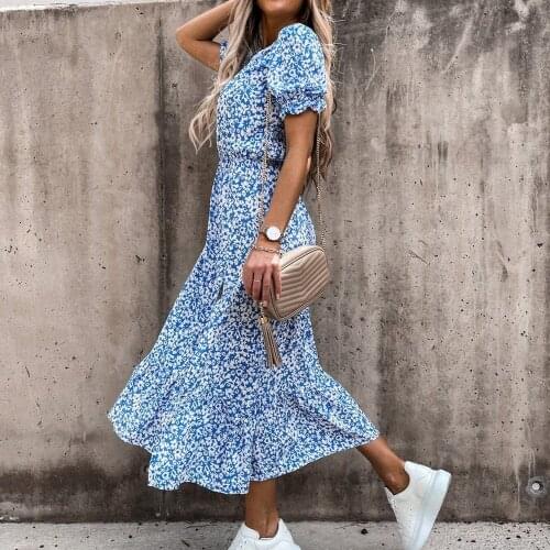 Litthing Summer Dresses With Sleeves