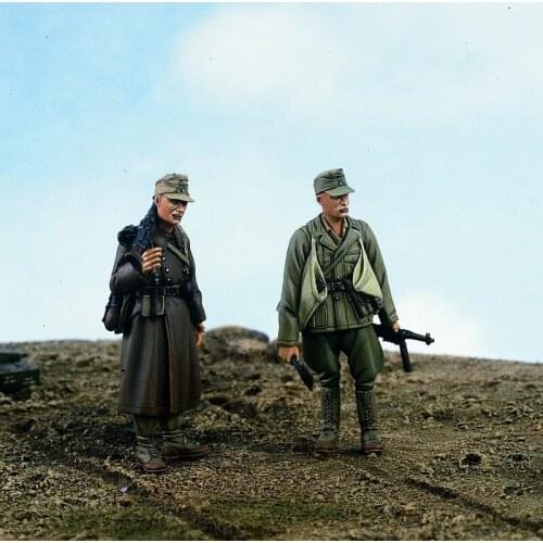 1/35 Resin Model Building Kit Figure gunner