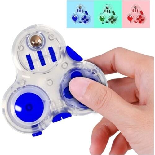 Fidget Toy Anti Stress Decompression Toy Press Magic Stress Anxiety Relief Depression Finger Spinning Tops Fidget toy