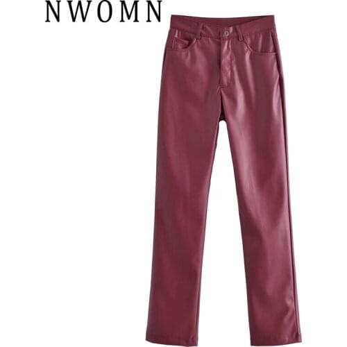 NWOMN Women's Straight Trousers