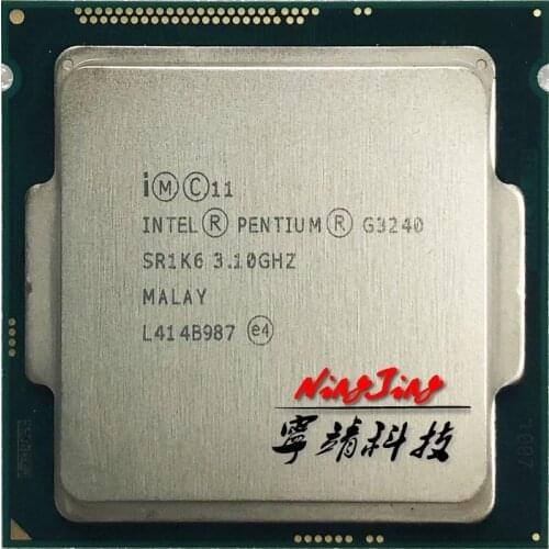 Intel Pentium G3240 3.1 GHz Dual-Core CPU Processor 3M 53W LGA 1150