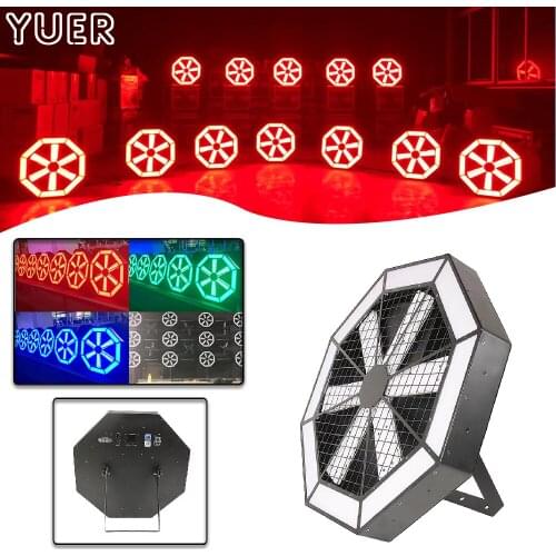 200W LED Pixel Wash Strobe Light DMX512 RDM Stage Effect Backlight Light DJ Disco Bar Dance Floor Party Wedding Voice Control