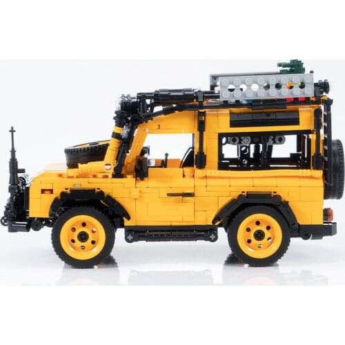 1053PCS City Pull Back Off-Road Car Building Blocks Super Racing Vehicle SUV Model Bricks Toys for Children Gifts
