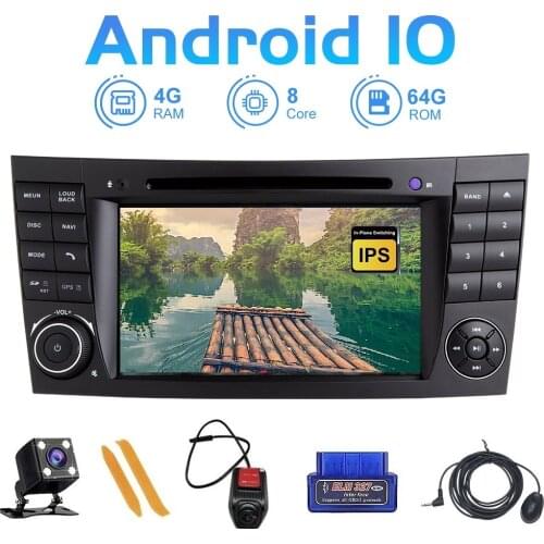 ZLTOOPAI Car Multimedia Player For Mercedes Benz E-Class W211 E300 CLK W209 CLS W219 Car Media Player DVD GPS Navigation + Gift