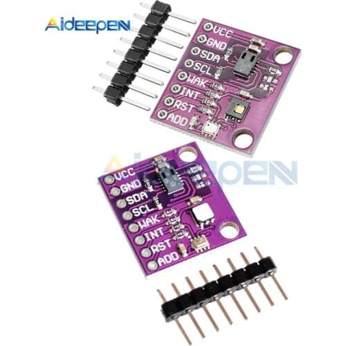 CCS811+SI7021+BMP280/CCS811+HDC1080+BMP280 Carbon Dioxide Temperature and Humidity Height/Air pressure 3 in 1 Sensor Module