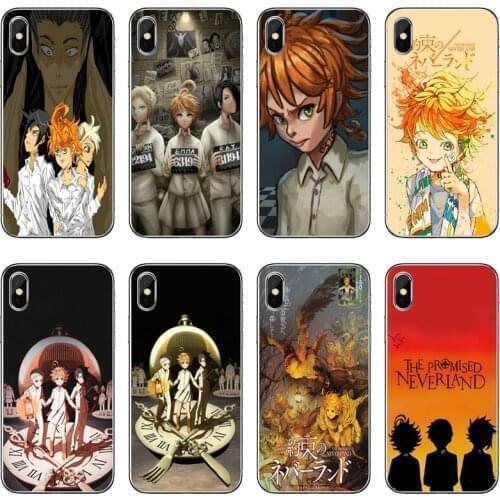 Anime The Promised Neverland Accessories Phone Case For Samsung Galaxy M30 J8 J7 J5 Pro J6 J4 Prime A6 A8 A9 Plus J3 2018 2017