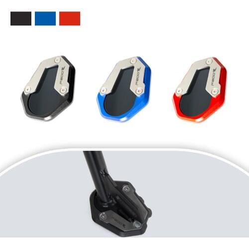 For BMW F900R F 900 R F900 R Motorcycle CNC Aluminum Kickstand Enlarge Plate Pad Side Stand Motorbike 2020 2021