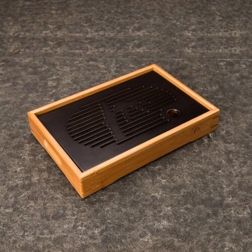 [GRANDNESS] New Designed Tea Serving Bamboo Tray Eco-Friendly bamboo Tea Tray Kung Fu Tea Tray Teaboard Table