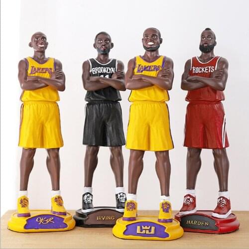 GUCHABEL SLAM DUNK Creative Basketball Star KOBE Soccerwe Promotion Toy Action Figure JAMES Collectible Model Small Gift Doll