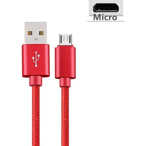 Byleen Micro USB Cable 1M 2M Fast Charging Data Cord Charger Adapter For Samsung S7 Xiaomi Huawei Android Phone Microusb Cable