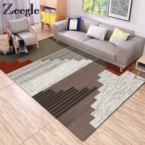 Zeegle Carpets For Modern Living Room Home Bedroom Rugs And Carpets Coffee Table Area Rug Anti-slip Office Chair Floor Mats