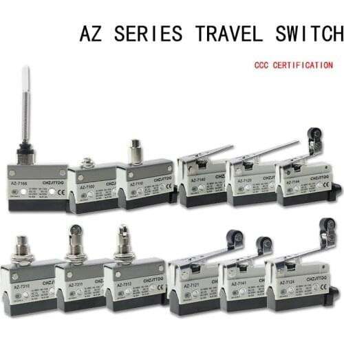 CHZJTTDQ Microswitch AZ -7141.AZ-7110.AZ-7121.AZ-7311.AZ-7100.AZ-7166.AZ-7124small horizontal stroke switch limit switch reset