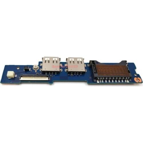 New for Samsung NP 530U3B 530U3C 532U3C 532U3X 535U3C 540U3C 540U3C Series USB Power Button Board Card Reader BA92-09691A