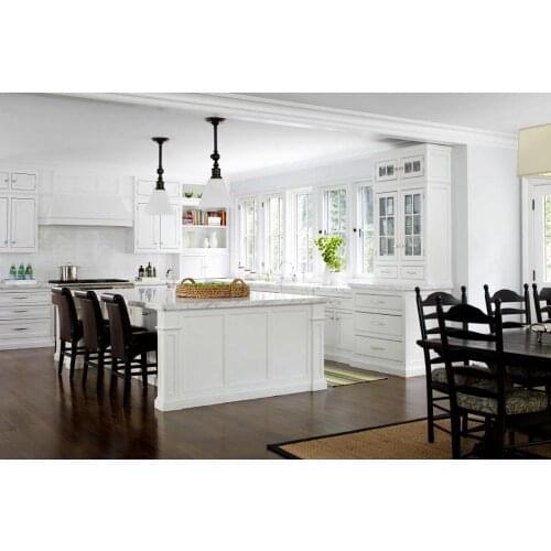 New arrival solid wood kitchen cabinets tradition solid wooden kitchen furniture s2020