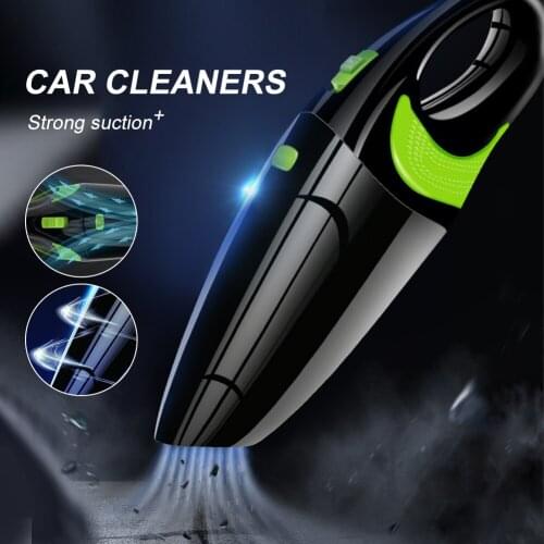New Upgrade Car Vacuum Cleaner Wireless 120W Portable Handheld USB Cordless Wet/Dry Use Rechargeable Vacuum Cleaner For Home Car
