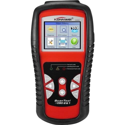 OBD2/EOBD Car OBDII Diagnostic tool Auto Scanner Muliti-language Diagnosis Universal Auto Fault Error Code Reader Free Shipping